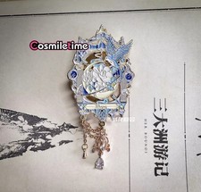 Final Fantasy FF14 Meteion Metal Badge Brooch Pin Collection Anime Cosplay YZ