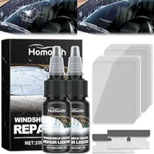 2PCS Upgrade Crack Repair Kit, 2024 New Crack Repair Fluid Automotive Windscreen
