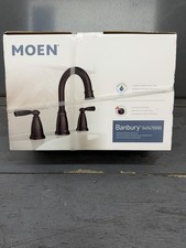 MOEN Banbury 8" Widespread High-Arc Bathroom Faucet in Mediterranean Bronze