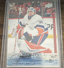 Upper Deck 2025-26 Series 2 Young Guns Tristan Lennox Islanders #471 Rookie