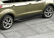 Trittbretter Seitenschweller Mit ABE Für Ford Kuga 2008-2013 Basic Black