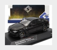 1:43 Solido Alfa Romeo Giulia Quadrifoglio 2.9L Biturbo 2019 Black SL4313107 Mod