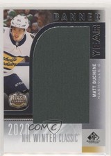 2020-21 SP Game Used NHL Winter Classic Banner Year Relics Matt Duchene 0zu