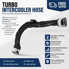 Image of Turbo Intercooler Hose For Fiat Talento Vauxhall Vivaro B Renault Trafic III UK