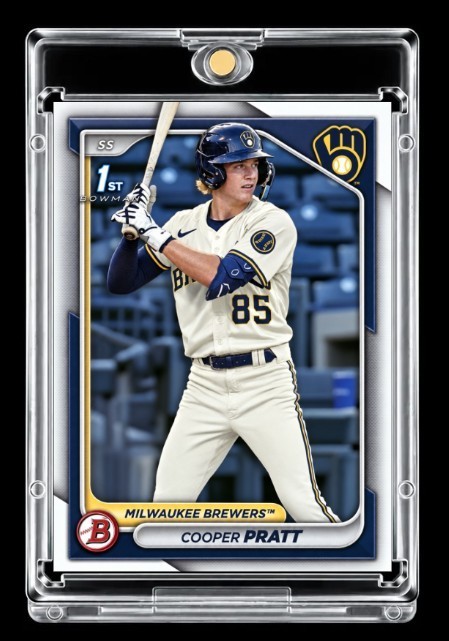 2024 1st Bowman Cooper Pratt Prospects Rookie Card #BP-137