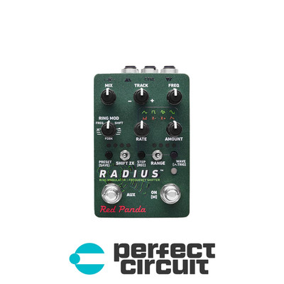 Red Panda Radius Ring Modulator Pedal EFFECTS - NEW - PERFECT CIRCUIT