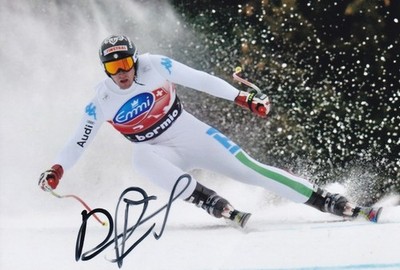 OLYMPIA  2026:  Dominik PARIS [ITA] orig.Autogramm  BRONZE  SKI ALPIN 