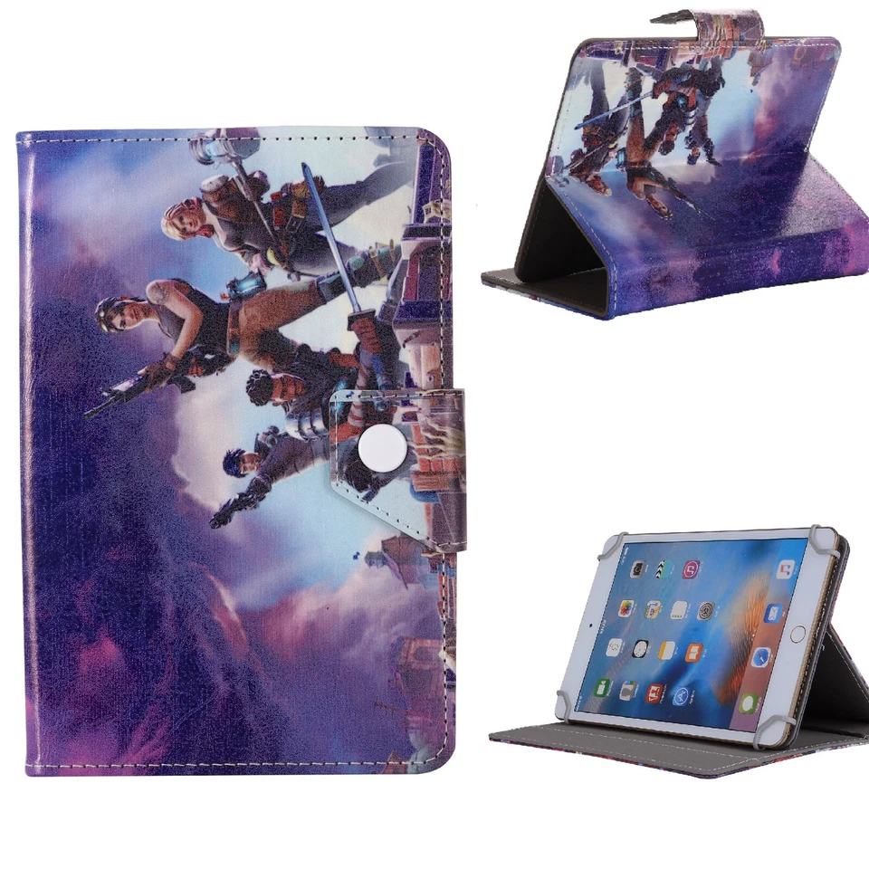 Case For Apple iPad Models, Hero Stand cover ( All heroes case ) Fortnite Heroes - Image 4 of 4
