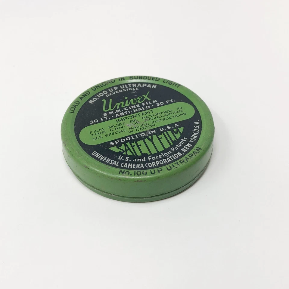 Universal Camera Corps. Univex Ultrapan 8mm Film 30ft Spooled - SOLD AS IS Foto 3 de 3