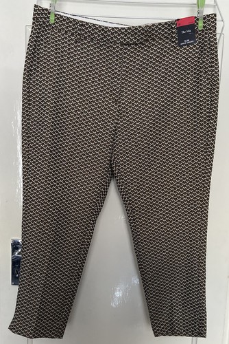 Mia Slim Ankle Grazer Trousers Size 