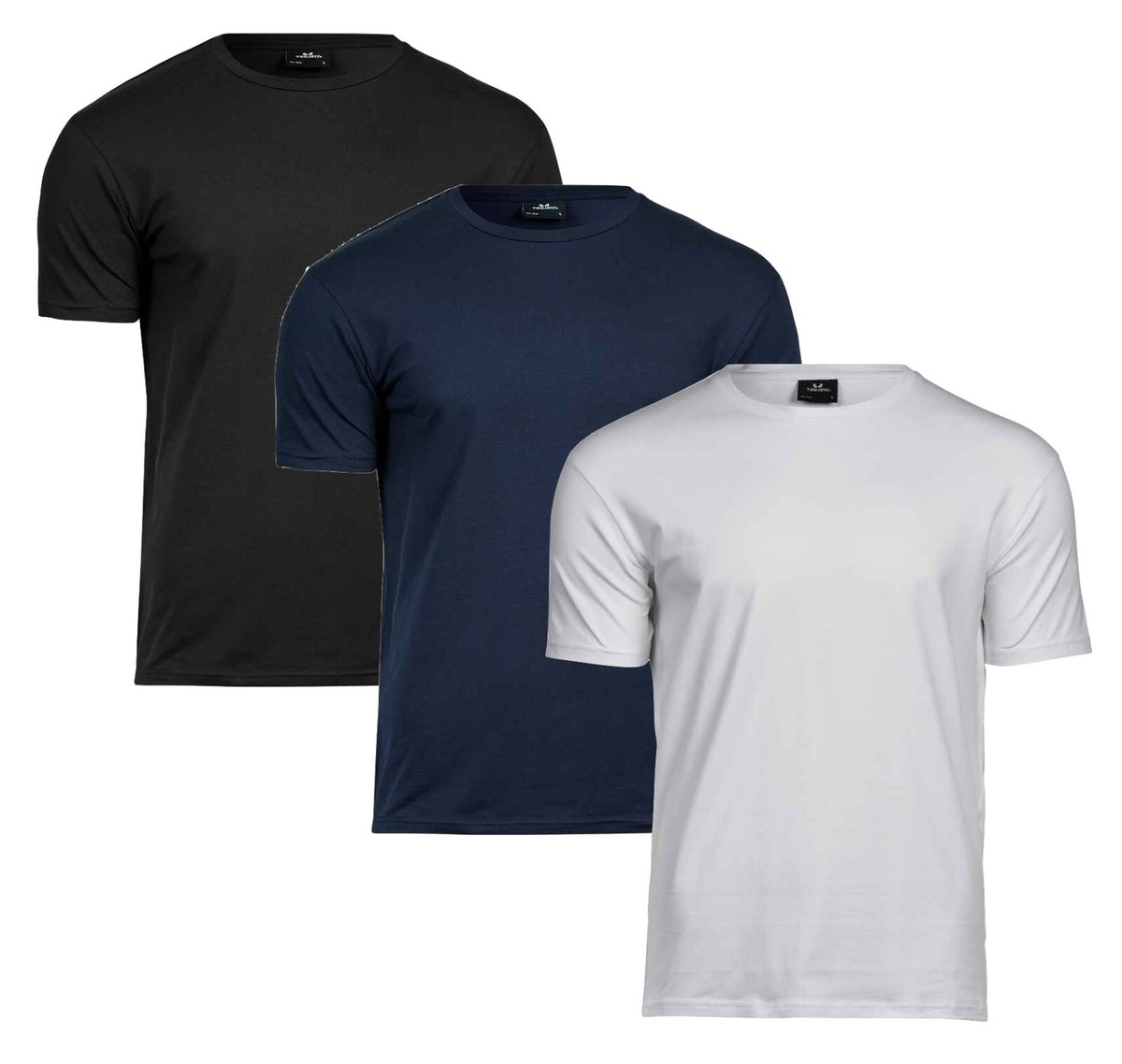 Camiseta Jays Hombre Elástico Cotton/Elastano Manga Corta Cuello Redondo