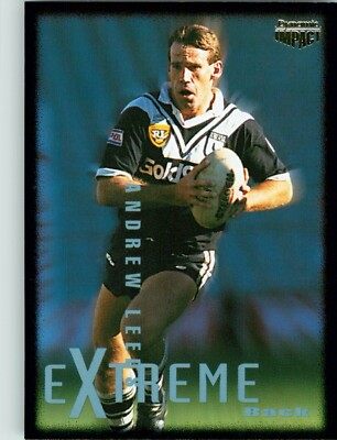 1995 WESTS MAGPIES NRL Card ANDREW LEEDS Tigers