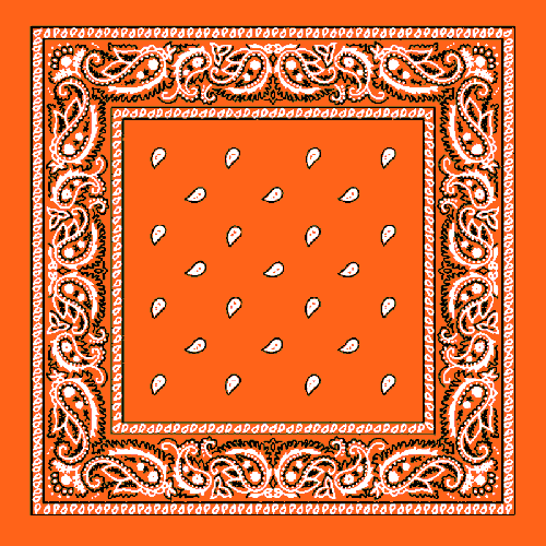 100% Cotton Plain Paisley Bandana Head Wear Scarf Neck Wrist Wrap Accessory - Picture 5 of 22