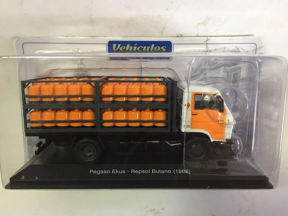 Pegaso Ekus REPSOL Butano 1988 1:43 IXO SALVAT DIECAST CAMION TRUCK - Imagen 3 de 3