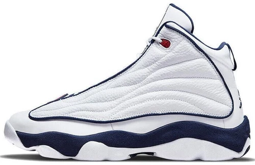 Jordan Pro Strong White Midnight Navy