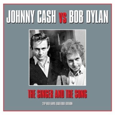 JOHNNY & DYLAN,BOB CASH - JOHNNY CASH VS BOB DYLAN 2 VINYL LP NEU 