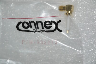Amphenol Connex 132275 SMA Connector Receptacle Female Socket 50Ohm Angle New