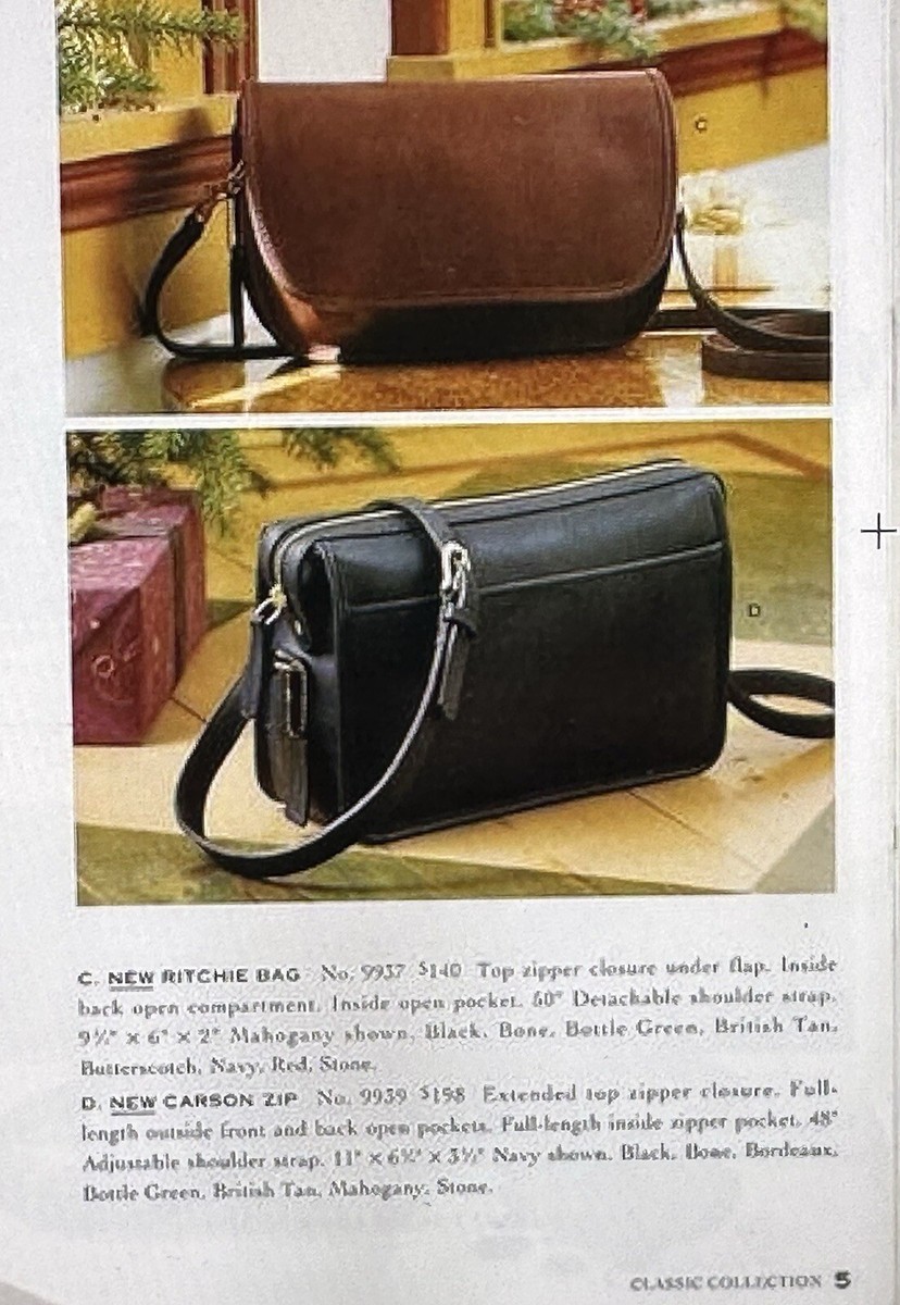 COACH VINTAGE BLACK RITCHIE CROSSBODY BAG 9937 USA | eBay