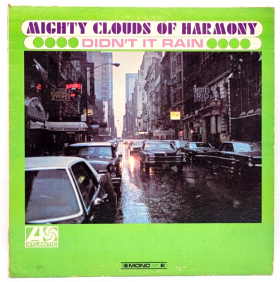 MIGHTY CLOUDS OF HARMONY - DIDN'T IT RAIN - BLACK GOSPEL LP RECORD MONO ATLANTIC