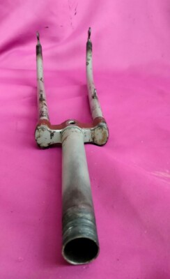 Fourche Vélo Ancienne Peugeot Gipiemme 1930-1940 - Acier, Pivot 175mm, Roue 650 - Occasion