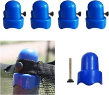 Skywalker Trampoline Pole Caps Blue with Hardware - Qty: 4