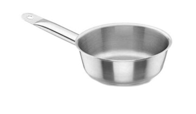 Contacto Sauteuse, Edelstahl, 24 Cm, 2.7 L, Mit Schüttrand, Induktionsgeeignet | Marktplatz