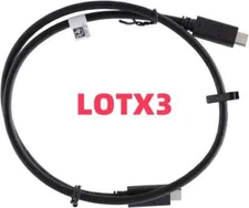 LOT 3 DELL 100W USB C to C Cable Fast Charge Cord 2FT iPhone16 Samsung laptops