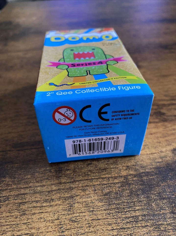 Figura Coleccionable Domo 2" Qee Serie 4 Caja Sorpresa Ciega Única Sellada Foto 4 de 4