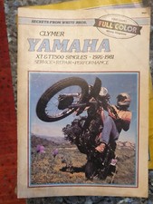 Reparaturanleitung Yamaha XT 500 , TT 500  Service Repair  Baujahr 1976 - 1981