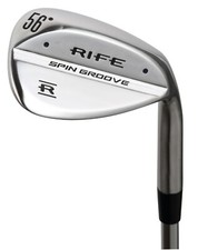 Rife Spin Groove 56  Sand Wedge SW Mens STIFF Steel Right Handed