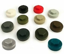 Screw Cover Caps 16mm HEXAGONAL HEX TEK