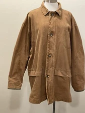 LEWIS CREEK American Country Wear Mens XL Duck Canvas Lined Hunting Jacket