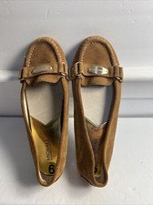 Muchael By Michael Kors - Tan Leather Moccasin Style - AD13G Size 9M