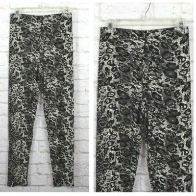 NWT Mayfair Soft Leggings Leopard Animal Print Stretch Athleisure Choose S M L