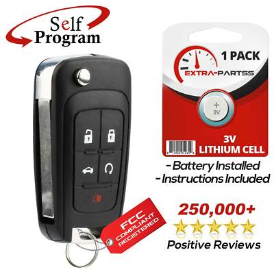 StratTec OEM Entry Remote Key Fob PEPS Proximity For Buick Verano 2012-2017 – FCC P409MK74946931