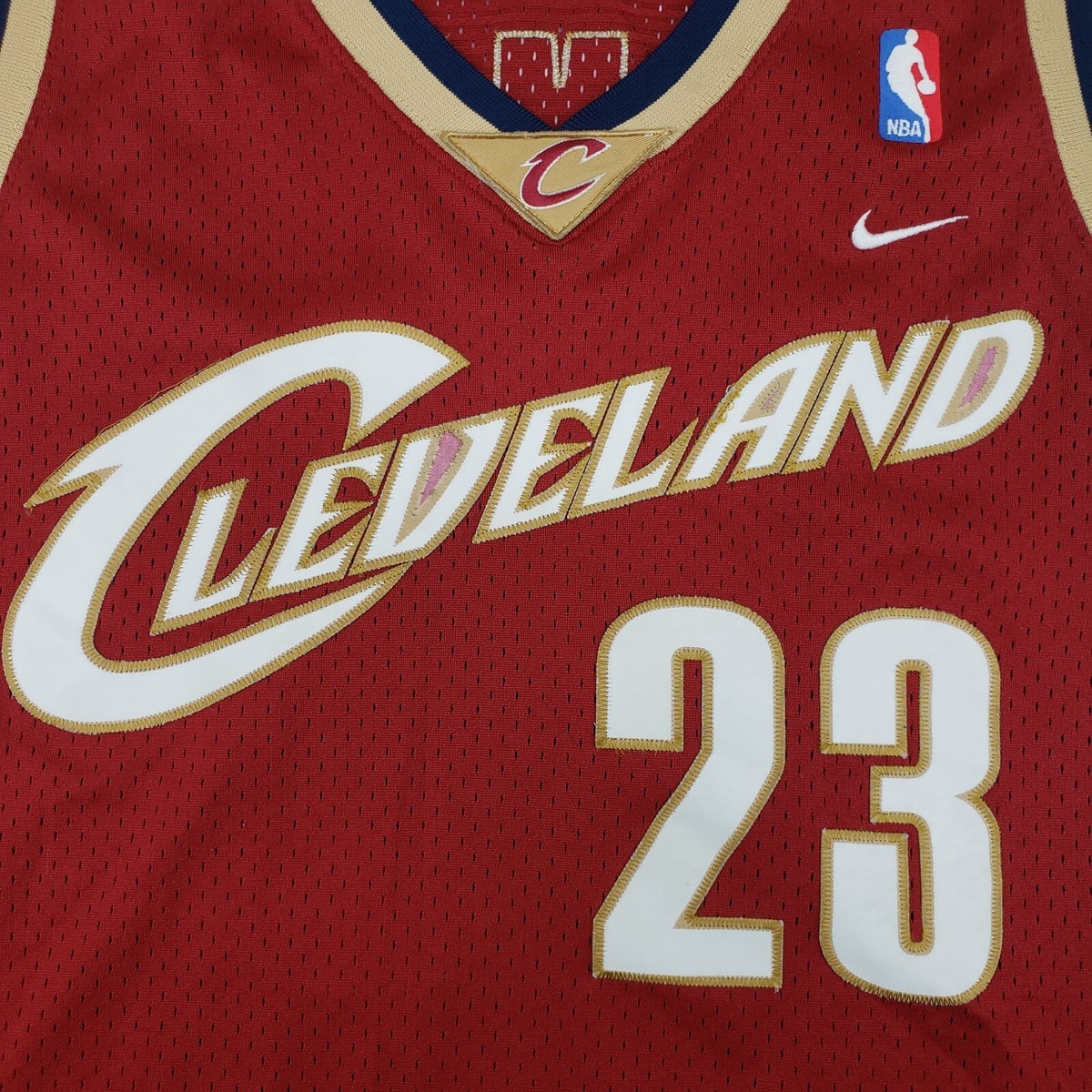 【オーセンティック】CAVALIERS 2003 レブロン　Lサイズ Mitchell & Ness NBA Swingman Jersey 'Cleveland Cavaliers
