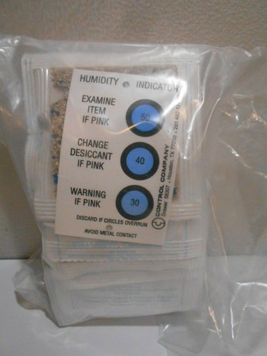 07-580 Fisherbrand Desiccants Humidity Sponge Indicator Lot of 40 | eBay