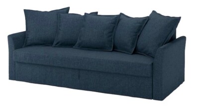Brand New IKEA HOLMSUND Cover for 3-seat sofa-bed, Kilanda dark  UK