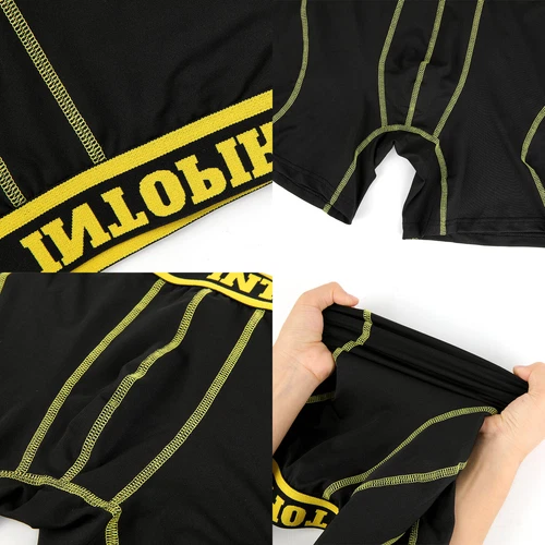 Confezione 5 Boxer Uomo Slip Sportivo Sportivo Intimo Comodi Freschi Asciugatura Rapida Tronchetti - Foto 13 di 18