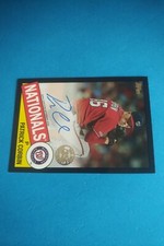 2020 TOPPS UPDATE SERIES  PATRICK CORBIN 1985 ON CARD AUTOGRAPH AUTO BLACK /199