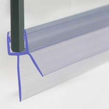 Bath Shower Screen Door Rubber Seal Strip Glass for Thickness 4 - 6mm Gap 4-30mm