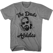 The Big Lebowski The Dude Abides Movie Shirt
