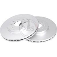 A.B.S. 2X Bremsscheibe Vorne 280 BelüFtet FüR Opel Meriva Astra H 17463
