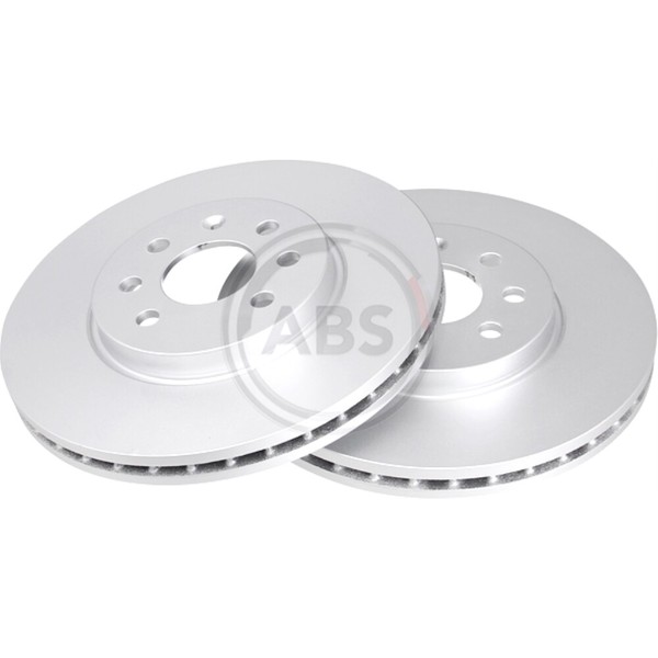A.B.S. 2X Bremsscheibe Vorne 280 BelüFtet FüR Opel Meriva Astra H 17463-image