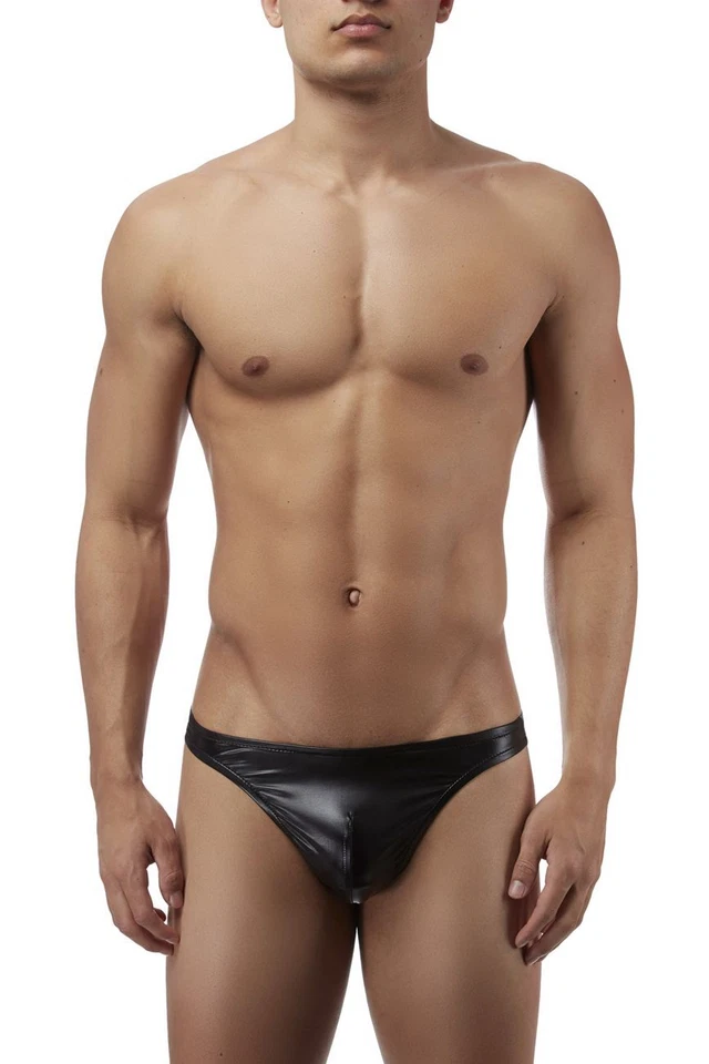 Male Power 440003 Liquid Onyx Classic Thong Color Black - Image 2 of 4