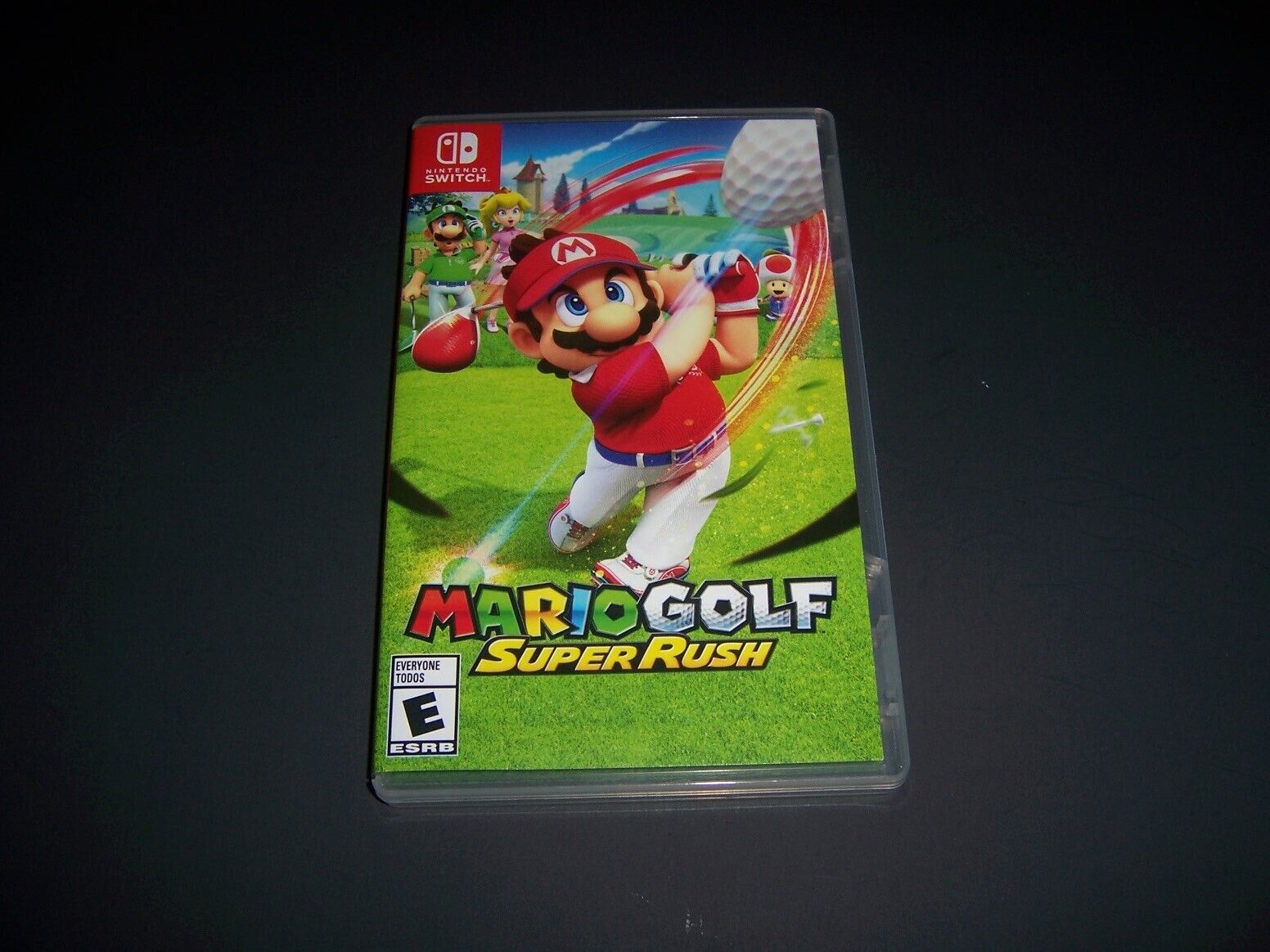 Authentic Replacement Case ONLY for Mario Gold Super Rush