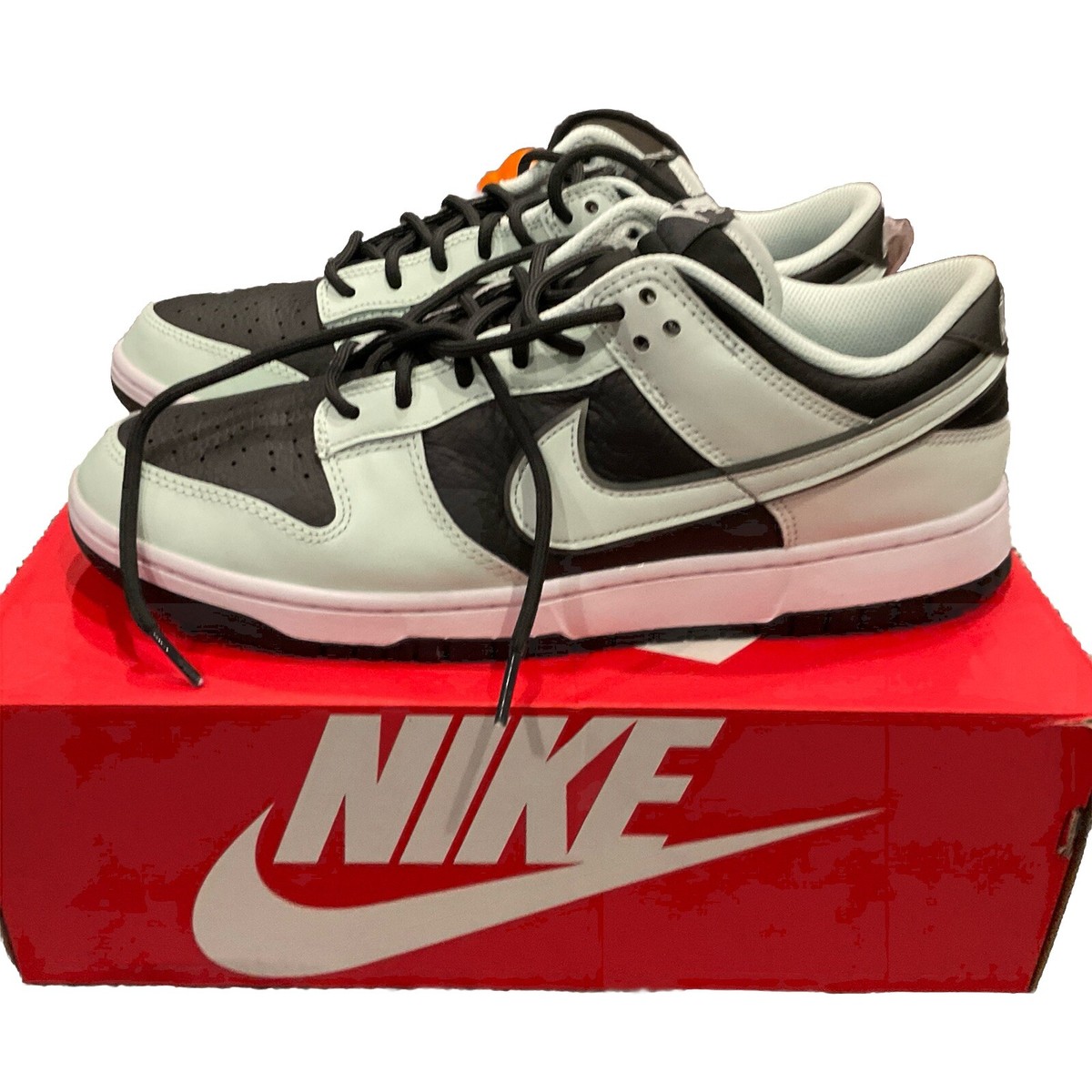 Nike Dunk Low Retro Prn Dark Smoke Grey Barely Green | eBay