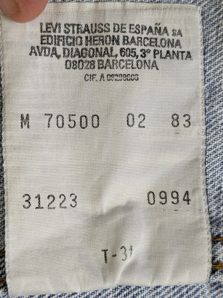 Levi's 70500, photo 3 of 5