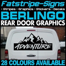 fits CITROEN BERLINGO GRAPHICS ADVENTURE MOUNTAINS CAMPER VAN STICKERS DECALS