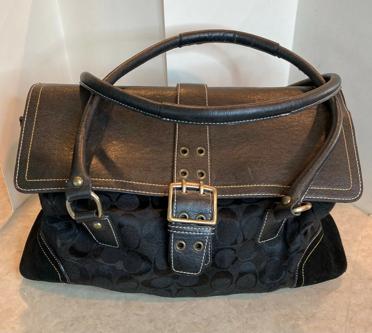 Coach outlet large satchel